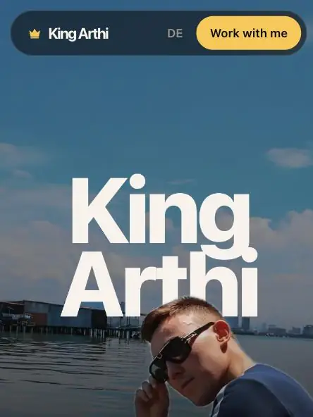 Homepage of kingarthi.com